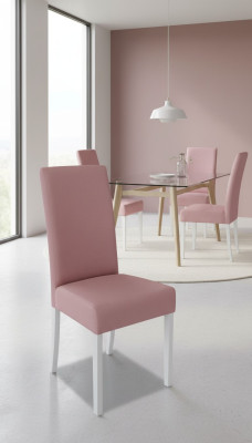 Esszimmerstuhl Luxus Rosa Stuhl Design Lehnstuhl Möbel Holzstuhl Neu