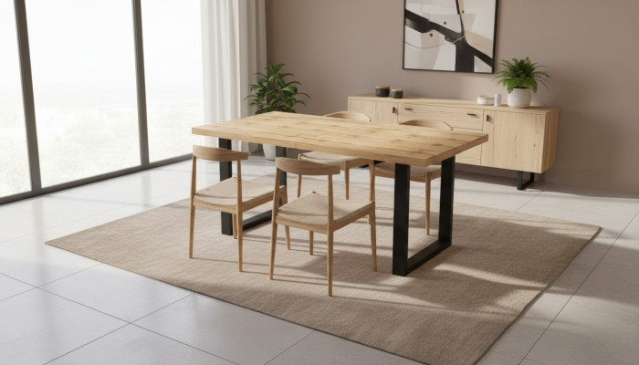 Esstisch Tisch Esszimmer Wohnzimmer Möbel Design Luxus Modern Tische
