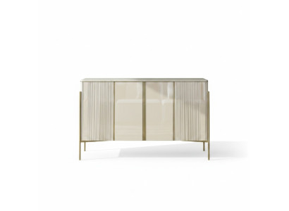 Sideboard Modern Holz Wohnzimmer Möbel Schrank Kommode Luxus Beige