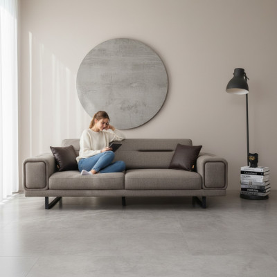 Luxus Sofas Wohnzimmer Dreisitzer Sofa Modern Einrichtung Neu Design