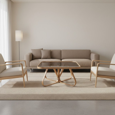 Modern Möbel Couchtisch Designer Luxus Einrichtung Glastisch Kaffee Tisch