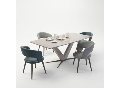 Komplett Esstisch Set Stühle Esszimmer Einrichtung Design Modern Möbel