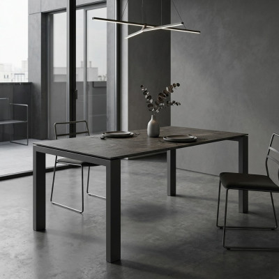 Esszimmer Esstisch Luxus Einrichtung Tisch Design Möbel Stil Modern Neu