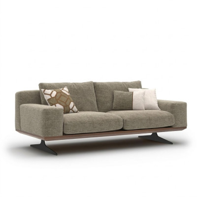 Modern Polstersofa Zweisitzer Sofa Couch Wohnzimmermöbel Designer Einrichtung