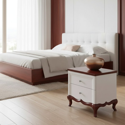 Nachttisch Beistell Tische Holz Neu Luxus designer Möbel Schlafzimmer