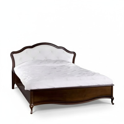 Bett Doppel Luxus braun Modern Design Bettgestelle Bettrahmen Betten