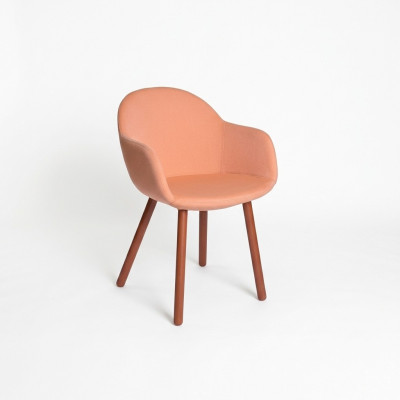 Designer Rosa Sessel Moderner Lehnstuhl Wohnzimmer Armlehnenstühle Neu