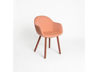 Designer Rosa Sessel Moderner Lehnstuhl Wohnzimmer Armlehnenstühle Neu