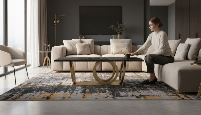 Luxus Moderner Marmor Esstisch Möbel Tisch Esszimmer Design Tische 200x100