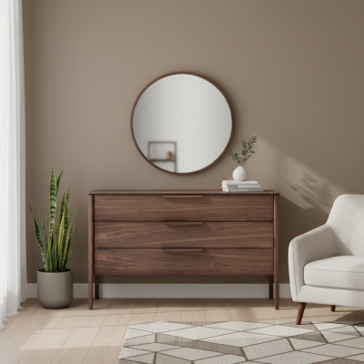 Kommode Spiegel Modern Kommode mit Spiegel Luxus Moder design Kommoden