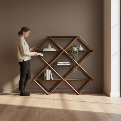 Bücher Regal Klassischer Holz Regale Schrank Büro Einrichtung Design Einrichtung