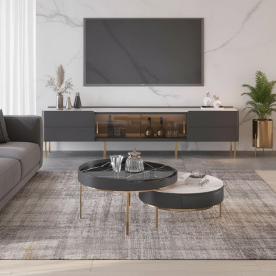 Couchtisch Kaffeetisch Beistelltisch Designer Tisch Wohnzimmertisch Neu
