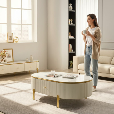 Luxus Moderner Couchtisch Tisch Design Kaffeetisch Wohnzimmer Beistell