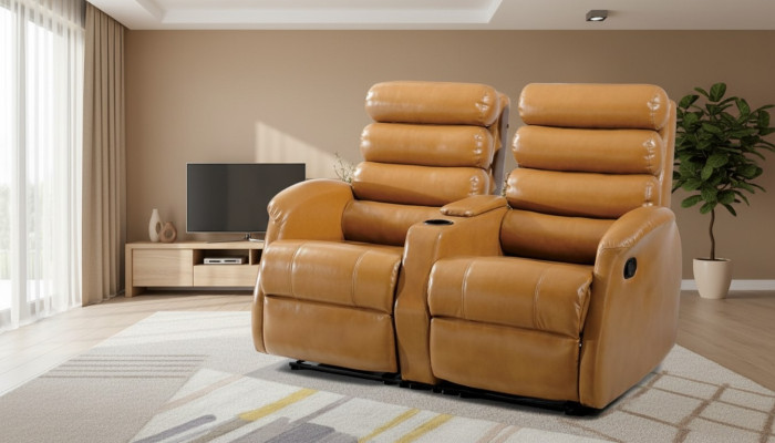 Sofa Luxus Braun Wohnzimmer Modern Design Couchen Möbel Neu