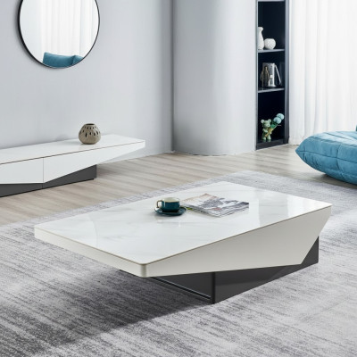 Modernes Luxus Designer Couchtisch Wohnzimmer Tisch Beistell Tische Holz