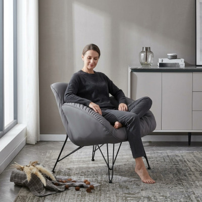 Design Sessel Textil Luxus Couch 1 Sitzer Sofa Relax Lounge Club Polster