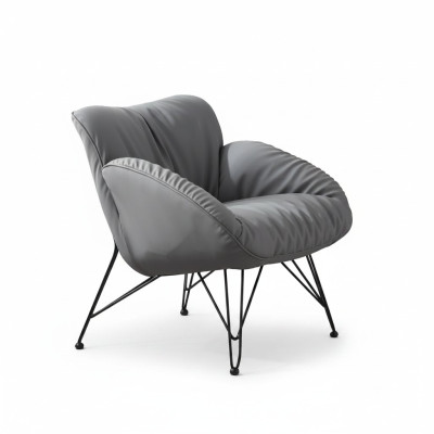 Design Sessel Textil Luxus Couch 1 Sitzer Sofa Relax Lounge Club Polster