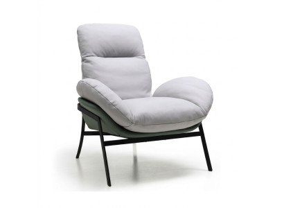 Sessel Sitz Möbel Design Wohnzimmer Polster Holz Moderne Luxus Neu