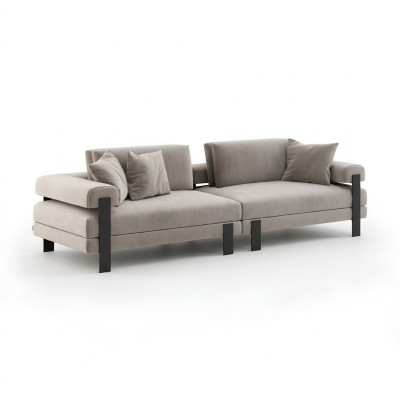 Wohnzimmer Sofa 2 Sitzer Luxus Designer Couch Polstersofas Modern Neu