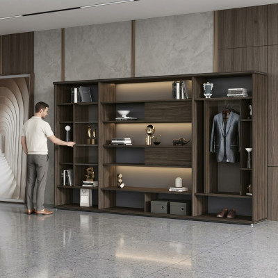 Designer Schrank Wohn Zimmer Schränke Luxus Büro Möbel Regal Holz