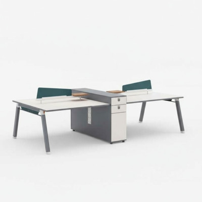 Tisch Arbeitszimmer Schreibtischgarnitur Team Schreibtisch Tische Neu
