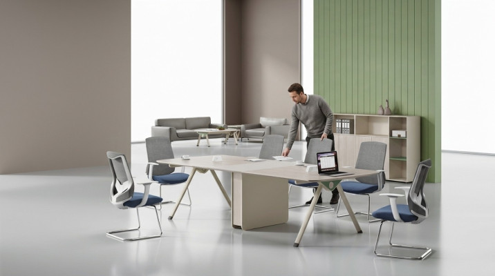 Design Konferenztisch Luxus Tisch Büro Einrichtung Möbel Computertisch