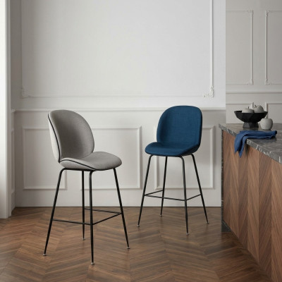 Esszimmer Modern Esszimmerstuhl Polsterstuhl Design Möbel Grau Neu