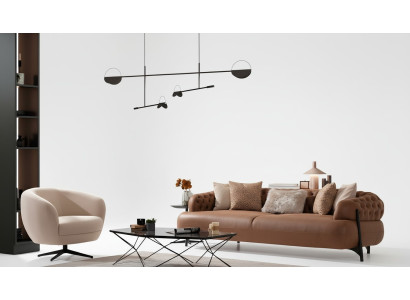 Sofagarnitur 3+1 Sitzer Sessel Garnitur Modern Relax Sessel Möbel Neu Luxus