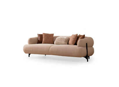 Sofa 3 Sitzer Design Sofas Polster Couchen Leder Relax Sitz Möbel Modern Relax Neu