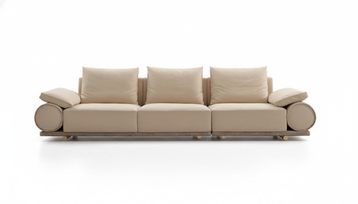 Wohnzimmer Polstersofas Modern Dreisitzer Sofa 4er. Couch Luxus Polster Möbel