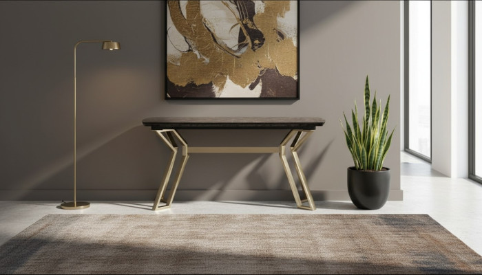Luxus Esstisch Esszimmer Tisch Metall Gold Tische Esstische Möbel