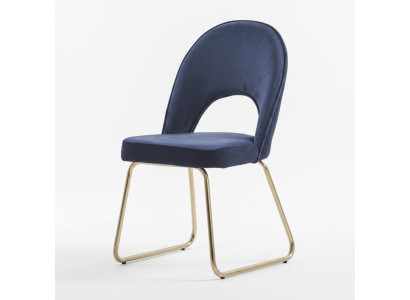 Esszimmer Blau 6x Stühle Holz Luxus Sessel Wohnzimmer Möbel 6tlg. Neu