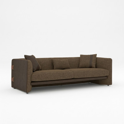 Wohnzimmer Sofa Dreisitzer Polstermöbel Couch Modern Design Polster Textil