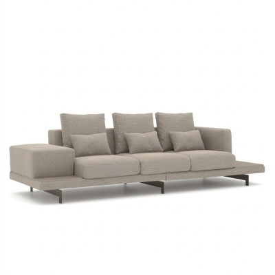 Wohnzimmer Sofa Dreisitzer Couch Polstermöbel Luxus Textil Einrichtung Neu