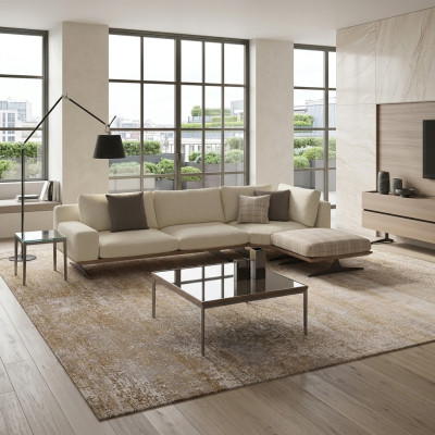  Luxus Ecksofa L Form Design Polstermöbel Garnitur Wohnzimmer Couchtisch