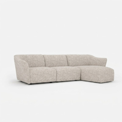 Eck Garnitur Weiß Sofa Couch L-Form Designer Modern Wohnzimmer Neu