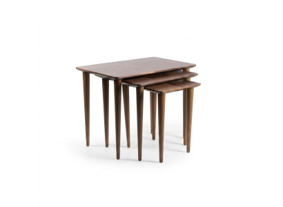 Braun Beisteltisch Modern Design Einrichtung Luxus Kaffeetisch Wohnzimmer
