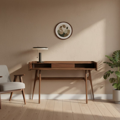 Holz Schlafzimmer Schreibtisch Design Computertisch Luxus Einrichtung