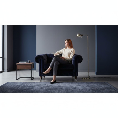 Wohnzimmer Sessel Polster Sitz Luxus Textil Chesterfield Neu Einrichtung