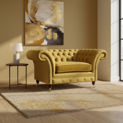 Sessel Wohnzimmer Möbel Luxus Polstermöbel Luxus Textil Einrichtung Chesterfield