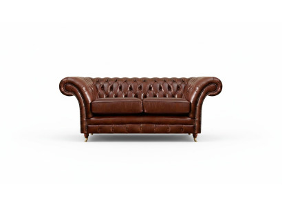 Chesterfield Sofa Zweisitzer Couch Wohnzimmer Polstermöbel Neu Einrichtung