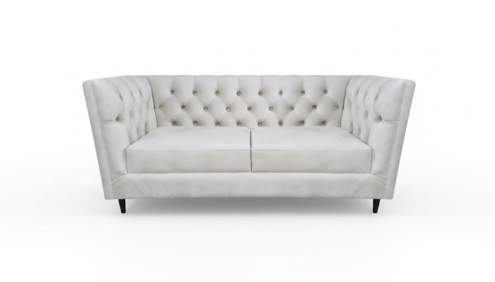 Wohnzimmer Sofa Zweisitzer Couch Leder Sofas Polstermöbel Chesterfield Set