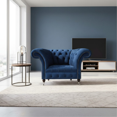 Sessel Chesterfield Polstermöbel Designer Einrichtung Polstermöbel Wohnzimmer