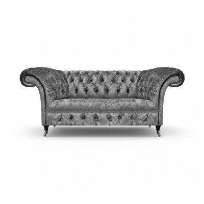 Wohnzimmer Zweisitzer Sofa Couch Modern Chesterfield Polstermöbel Neu