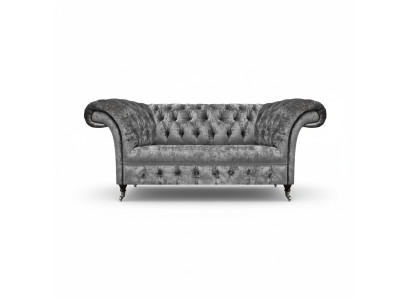 Wohnzimmer Zweisitzer Sofa Couch Modern Chesterfield Polstermöbel Neu