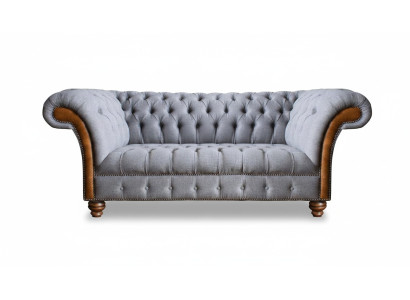 Luxus Modern Dreisitzer Sofa Couch Wohnzimmer Chesterfield Textil Möbel
