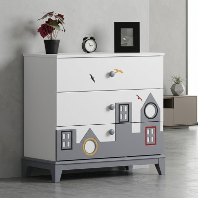 Modern Kommode Kommodenschrank Holzmöbel Schlafzimmer Neu Einrichtung