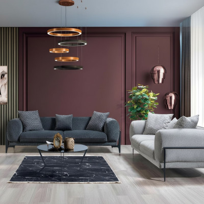 Beiger Konferenztisch Designer Arbeitszimmer Möbel Luxuriöser Holz Tisch