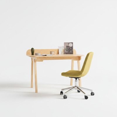 Kompakter Beiger Laptoptisch Designer Computertische Büro Einrichtung
