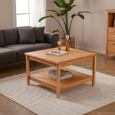Brauner Couchtisch Designer Wohnzimmer Kaffeetisch Holz Ablagetisch